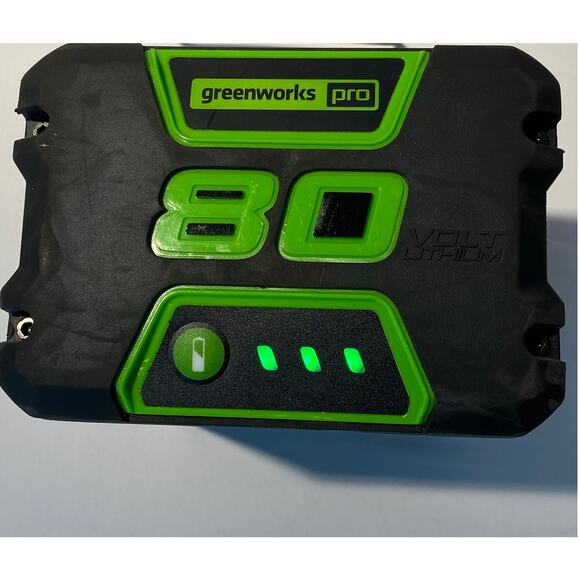*Pre Owned* Greenworks 80v Lithium Ion Rechargeable Battery - Picture 5 of 6